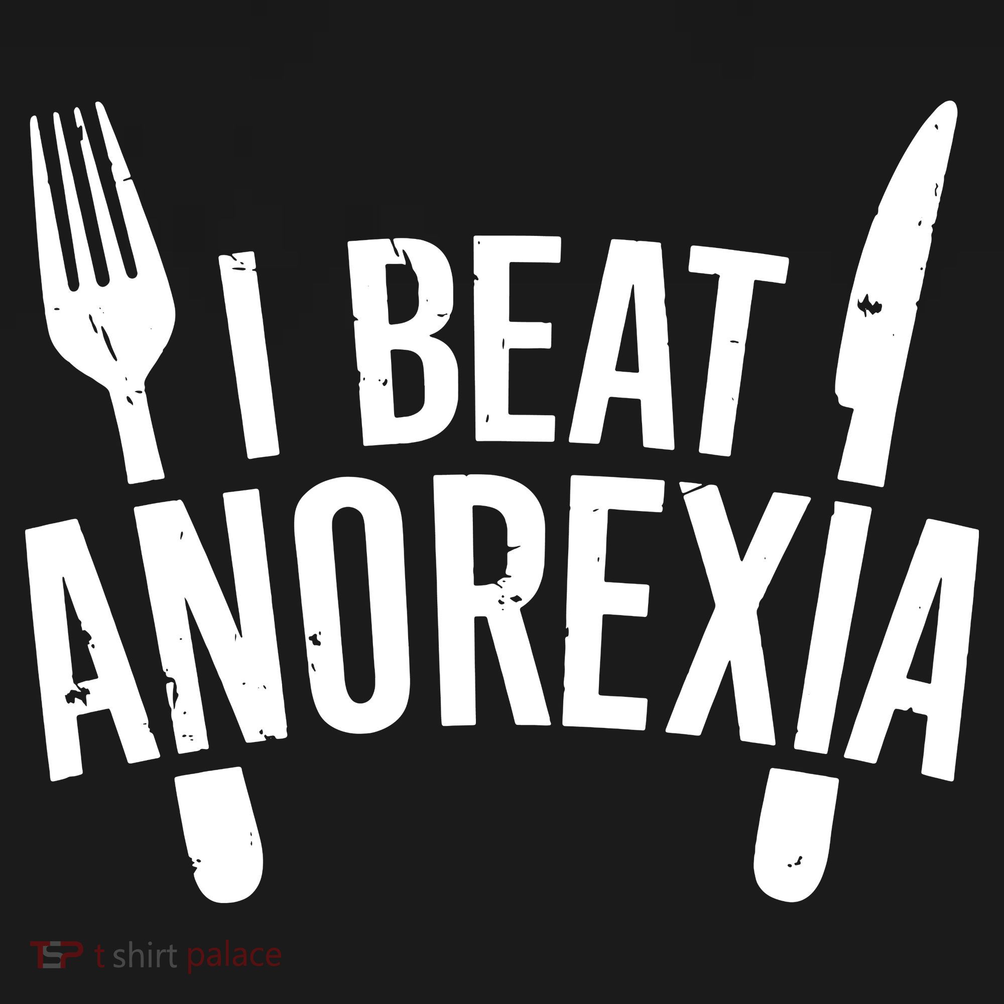 I Beat Anorexia USA-Made Doggie Bandana