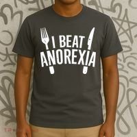 I Beat Anorexia T-Shirt thumb 3