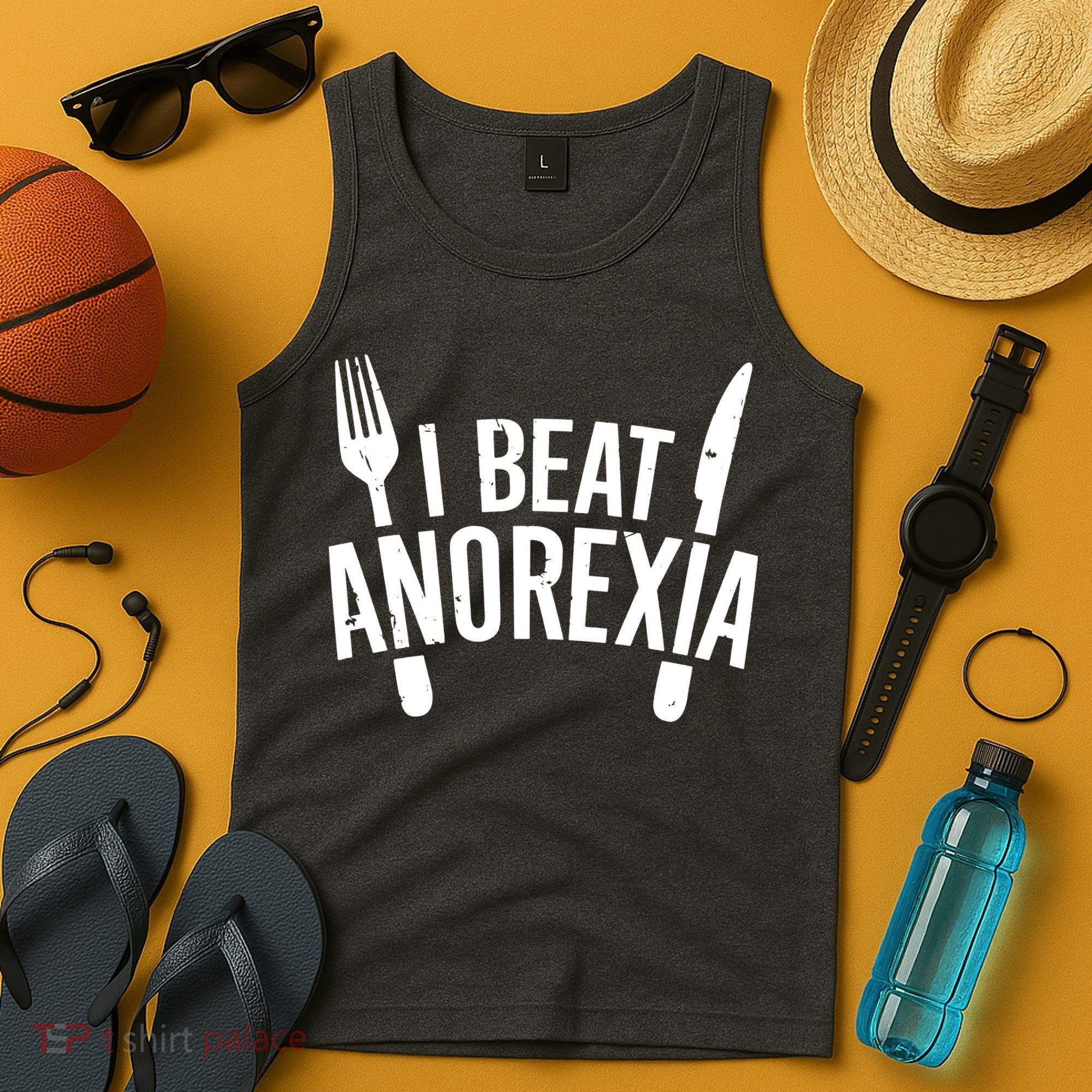 I Beat Anorexia Tank Top