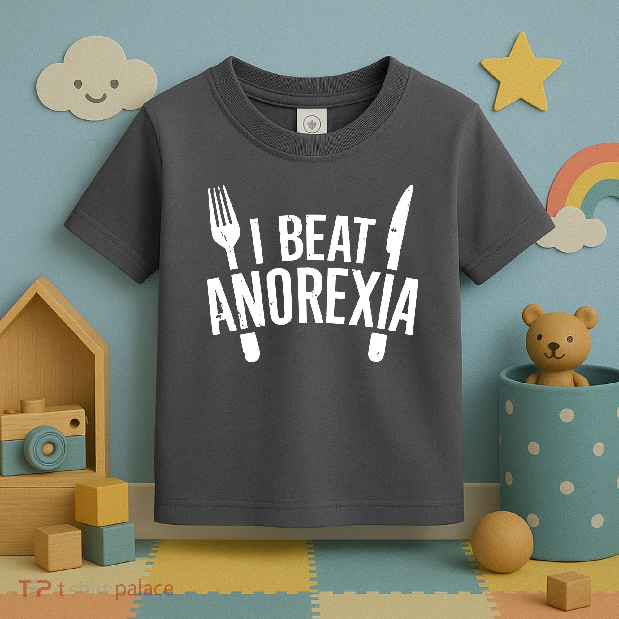 I Beat Anorexia Toddler T-Shirt