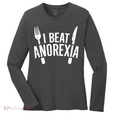 I Beat Anorexia Women's Long Sleeve Shirt