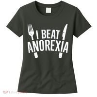 I Beat Anorexia Women's T-Shirt thumb 0