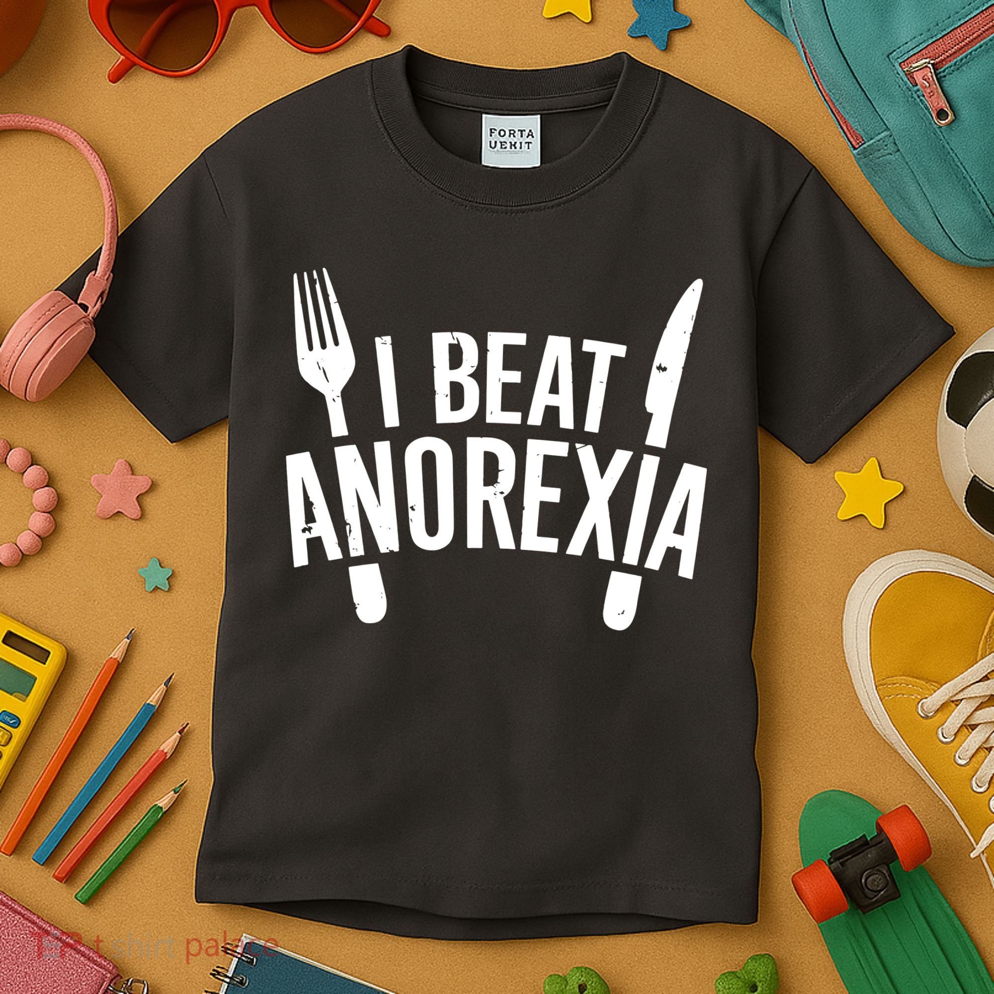 I Beat Anorexia Kids T-Shirt