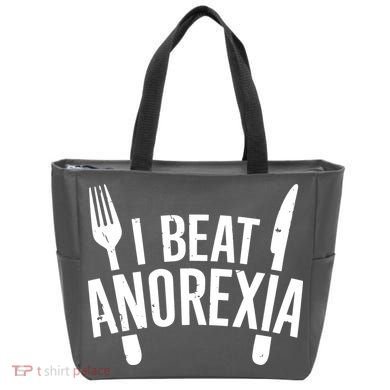 I Beat Anorexia Tote Bag