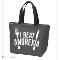 I Beat Anorexia Tote Bag thumb 3