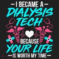 I Became A Dialysis Technician Hemodialysis Nephrology Tech Women's Sweatshirt thumb 2