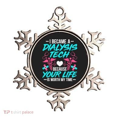 I Became A Dialysis Technician Hemodialysis Nephrology Tech Ornament