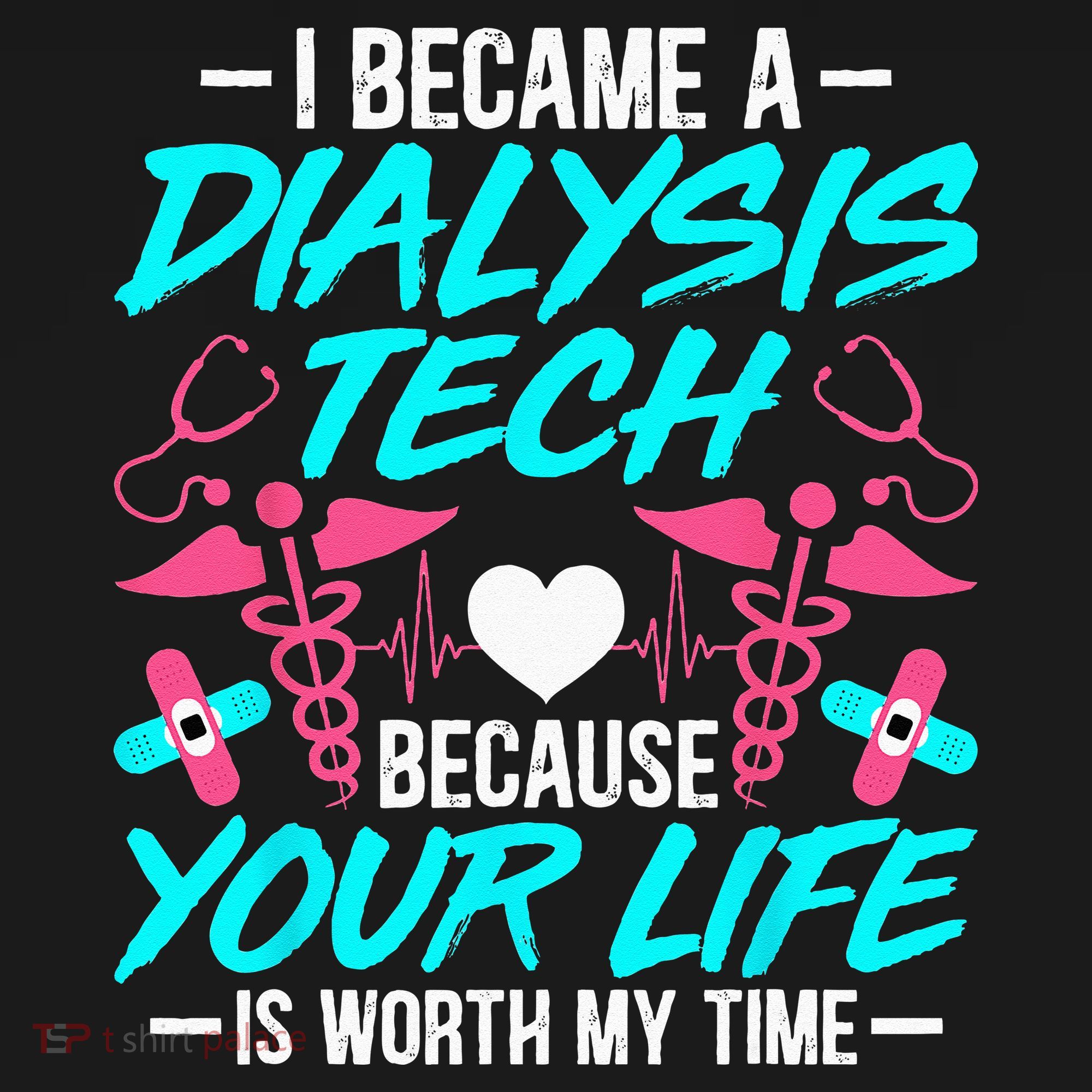 I Became A Dialysis Technician Hemodialysis Nephrology Tech Women's Tank Top