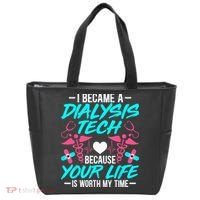 I Became A Dialysis Technician Hemodialysis Nephrology Tech Tote Bag thumb 0