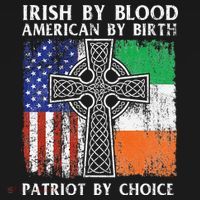 Irish By Blood American By Birth Patriot By Choice Ireland Baby Bodysuit thumb 2