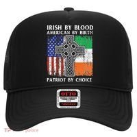 Irish By Blood American By Birth Patriot By Choice Ireland Hat thumb 0