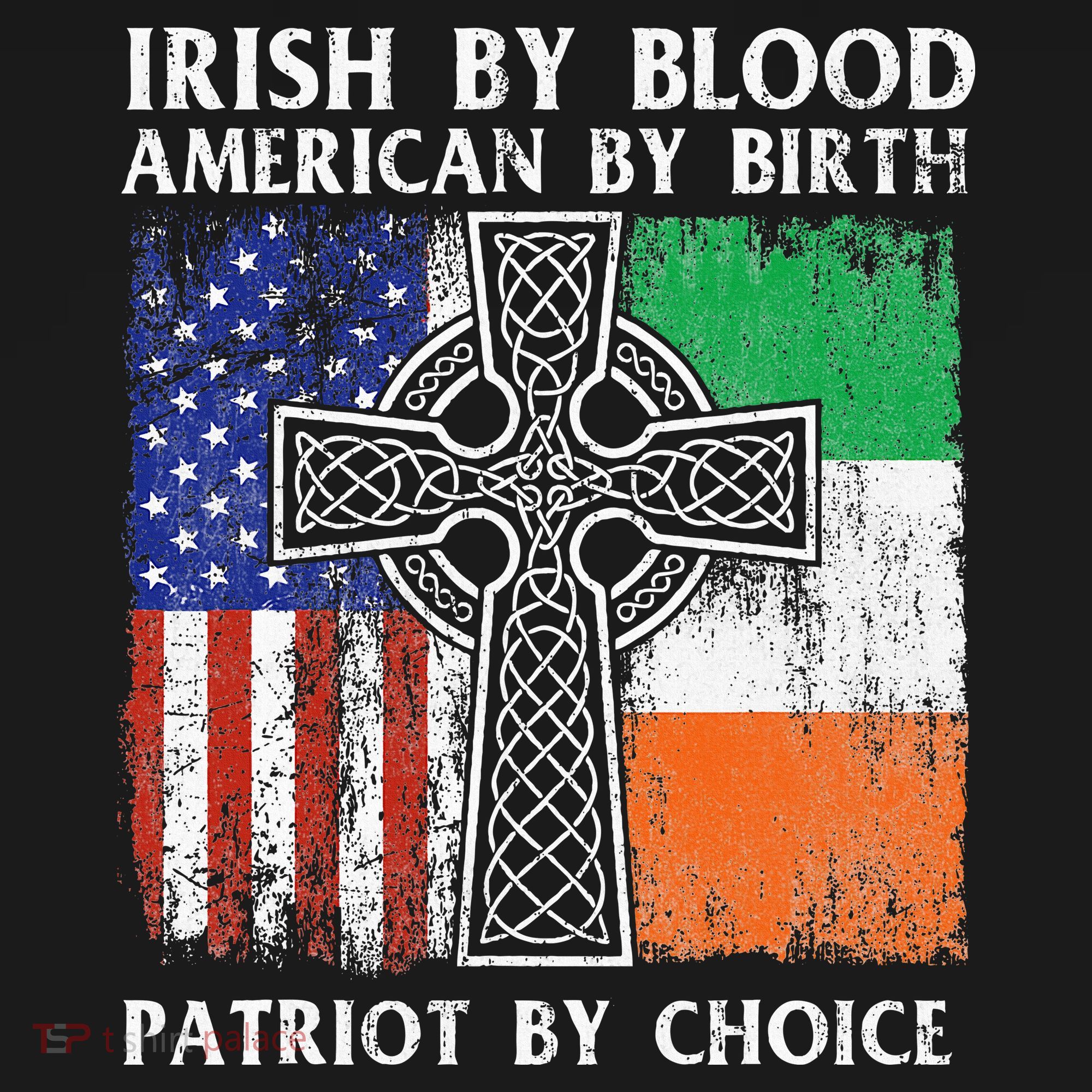 Irish By Blood American By Birth Patriot By Choice Ireland Kids Sweatshirt
