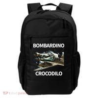 Italian Brainrot Bombardino Crocodilo Backpack thumb 0