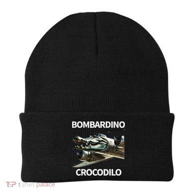 Italian Brainrot Bombardino Crocodilo Beanie