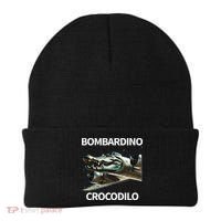 Italian Brainrot Bombardino Crocodilo Beanie thumb 0