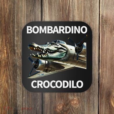 Italian Brainrot Bombardino Crocodilo Coaster