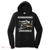 Italian Brainrot Bombardino Crocodilo Women's Hoodie thumb 0