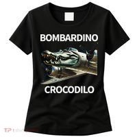 Italian Brainrot Bombardino Crocodilo Women's T-Shirt thumb 0