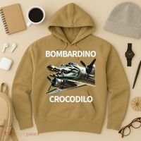 Italian Brainrot Bombardino Crocodilo Hoodie thumb 3
