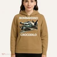 Italian Brainrot Bombardino Crocodilo Hoodie thumb 5