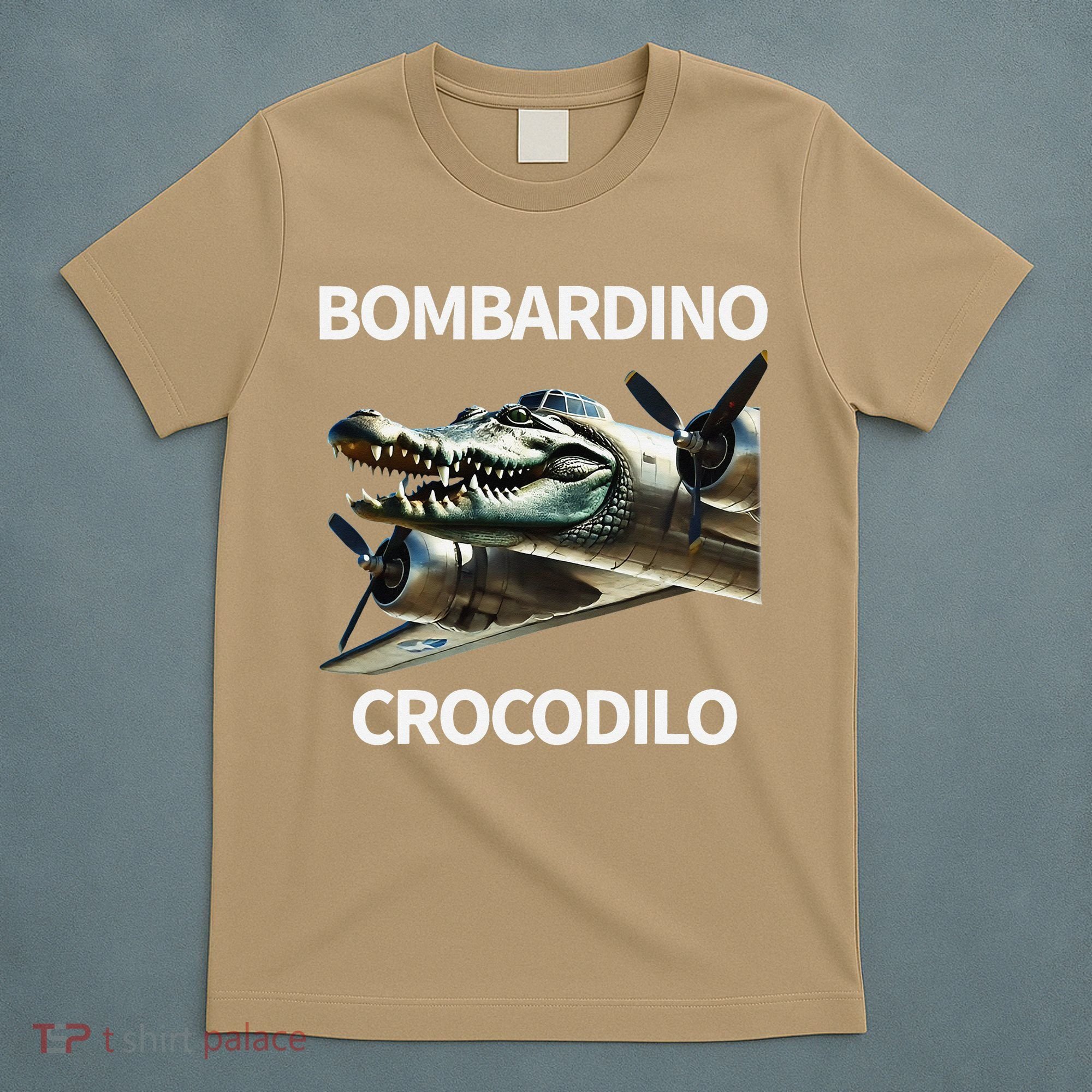 Italian Brainrot Bombardino Crocodilo T-Shirt