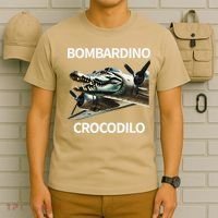 Italian Brainrot Bombardino Crocodilo T-Shirt thumb 6