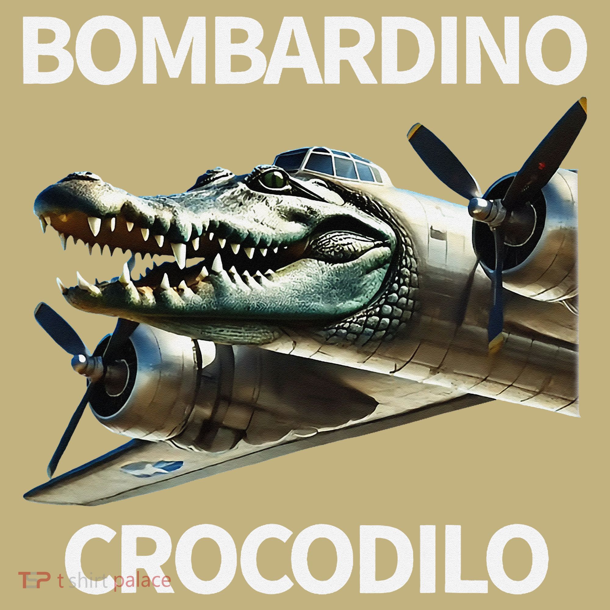 Italian Brainrot Bombardino Crocodilo Button