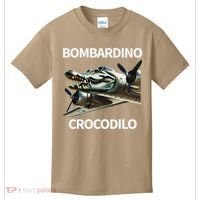 Italian Brainrot Bombardino Crocodilo Kids T-Shirt thumb 0