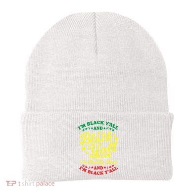 I'm Blackity Black African American Black Pride Great Gift Beanie