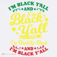 I'm Blackity Black African American Black Pride Great Gift Mousepad thumb 1