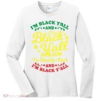 I'm Blackity Black African American Black Pride Great Gift Women's Long Sleeve Shirt thumb 0
