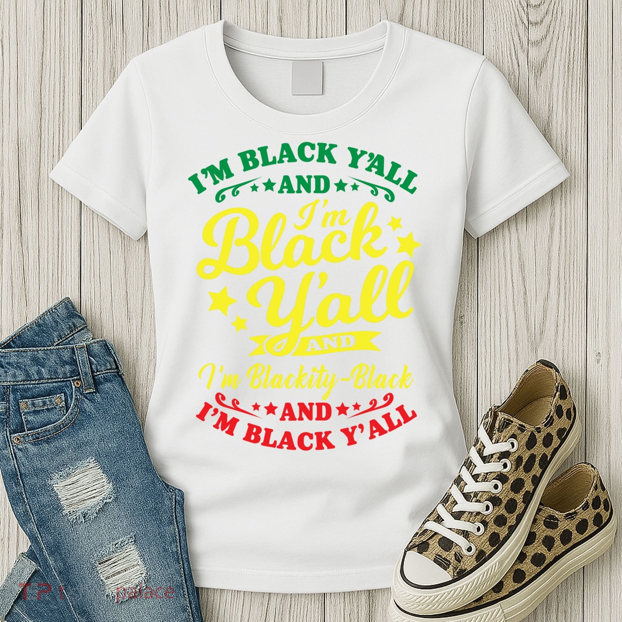 I'm Blackity Black African American Black Pride Great Gift Women's T-Shirt