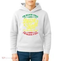 I'm Blackity Black African American Black Pride Great Gift Kids Hoodie thumb 4