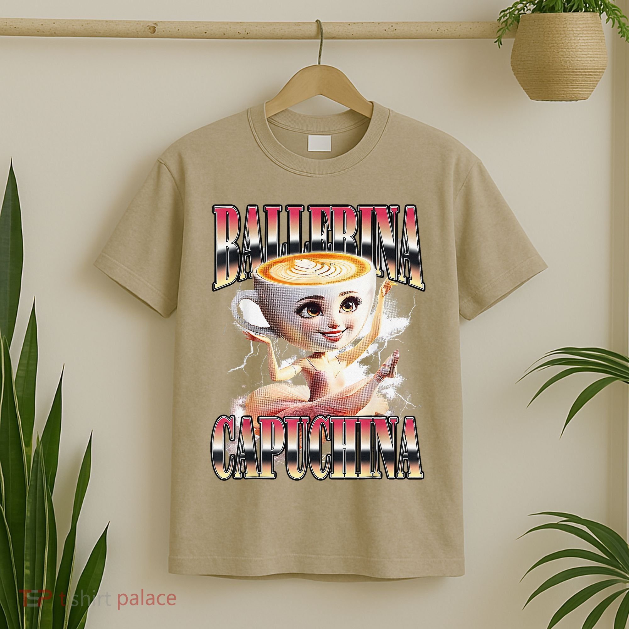 Italian Brainrot Ballerina Cappuccina Ballerina Cappuccino T-Shirt