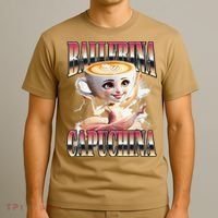Italian Brainrot Ballerina Cappuccina Ballerina Cappuccino T-Shirt thumb 3