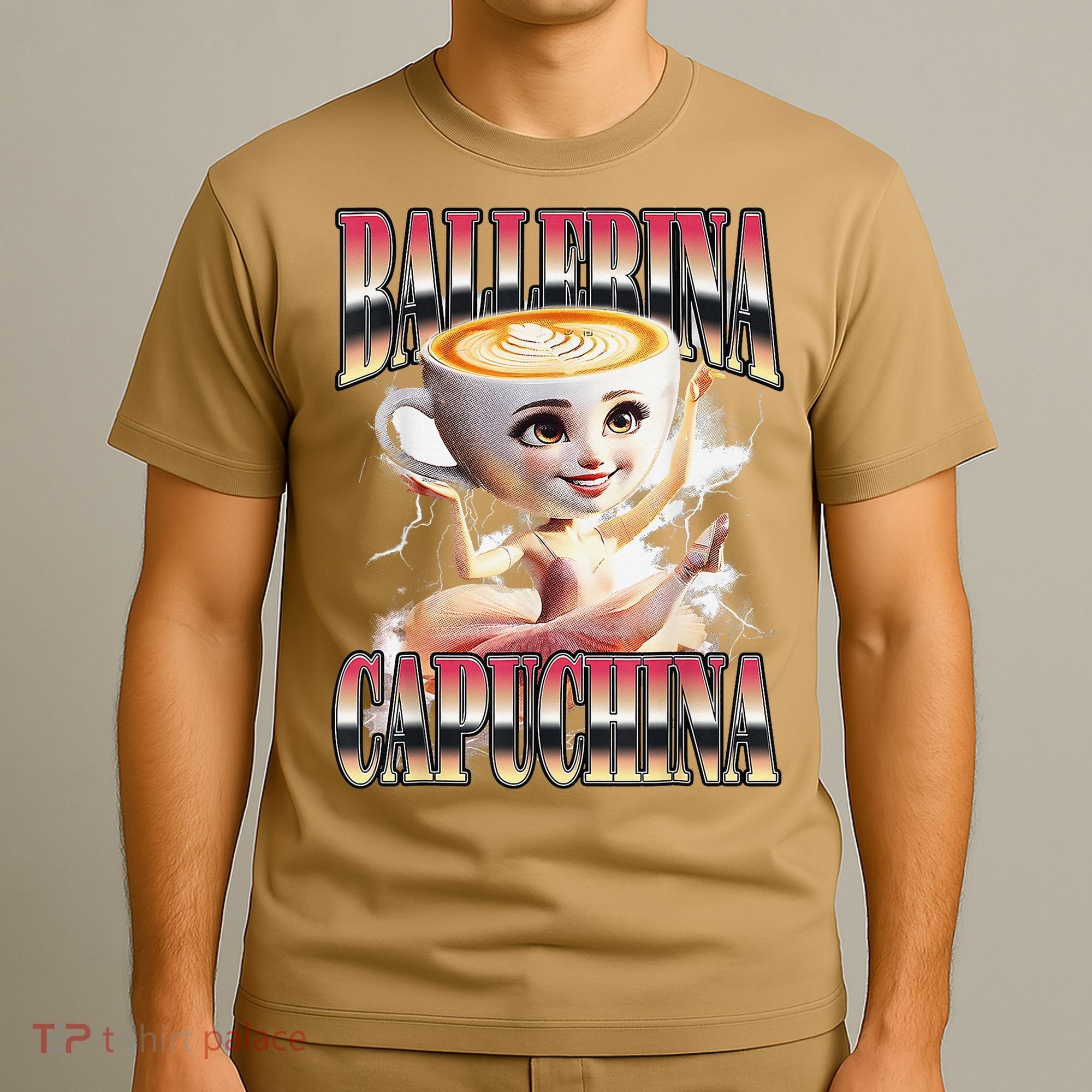 Italian Brainrot Ballerina Cappuccina Ballerina Cappuccino T-Shirt
