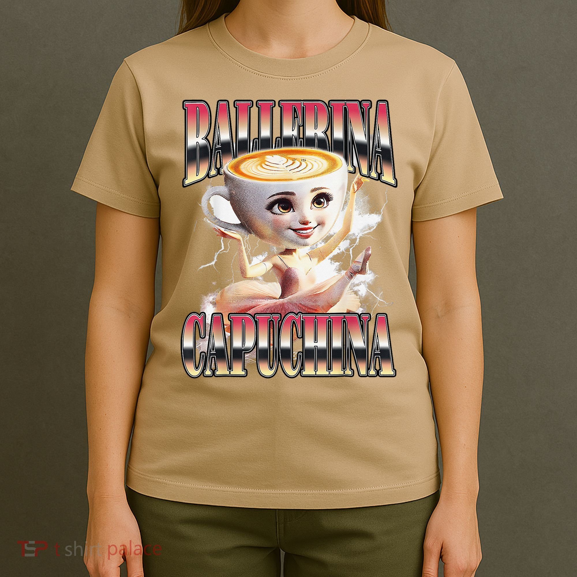 Italian Brainrot Ballerina Cappuccina Ballerina Cappuccino T-Shirt