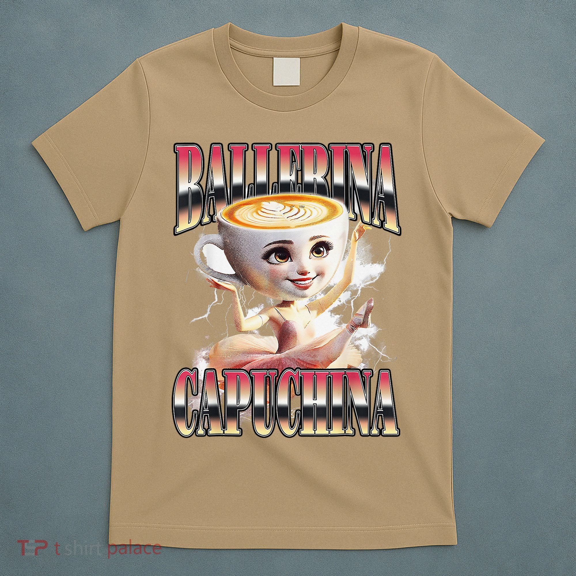 Italian Brainrot Ballerina Cappuccina Ballerina Cappuccino T-Shirt
