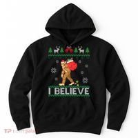 I Believe Bigfoot Christmas Hoodie thumb 0