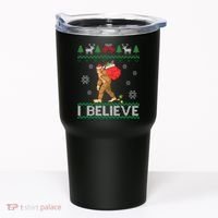 I Believe Bigfoot Christmas Tumbler thumb 0