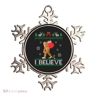 I Believe Bigfoot Christmas Ornament