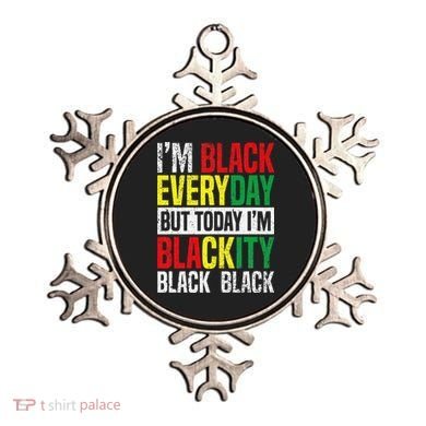 I'm Blackity Black African American  Juneteenth Ornament