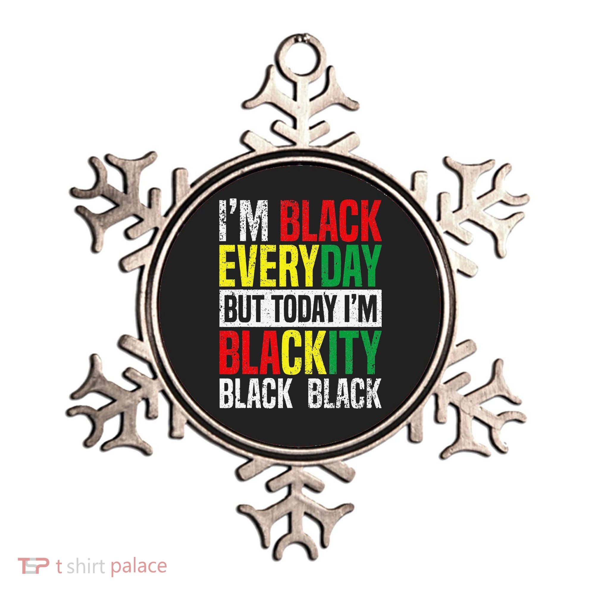 I'm Blackity Black African American  Juneteenth Ornament