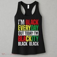 I'm Blackity Black African American  Juneteenth Women's Tank Top thumb 3