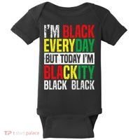 I'm Blackity Black African American  Juneteenth Baby Bodysuit thumb 0