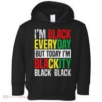 I'm Blackity Black African American  Juneteenth Toddler Hoodie thumb 0