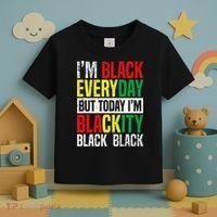 I'm Blackity Black African American  Juneteenth Toddler T-Shirt thumb 3