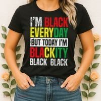 I'm Blackity Black African American  Juneteenth Women's T-Shirt thumb 2