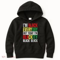 I'm Blackity Black African American  Juneteenth Kids Hoodie thumb 0