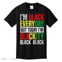 I'm Blackity Black African American  Juneteenth Kids T-Shirt thumb 0